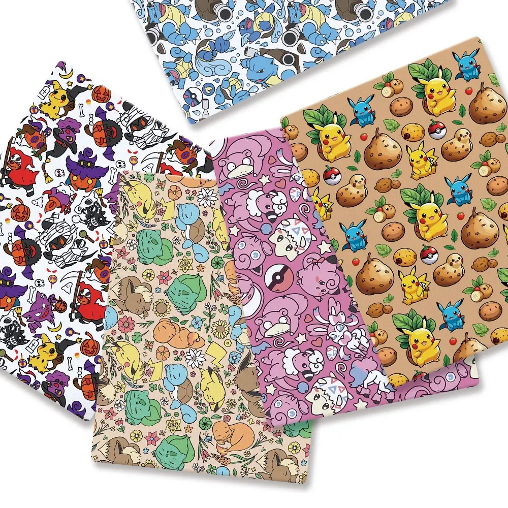 Pokemon Cartoon Fabric140*50cm - Baby Clothing Products review and price