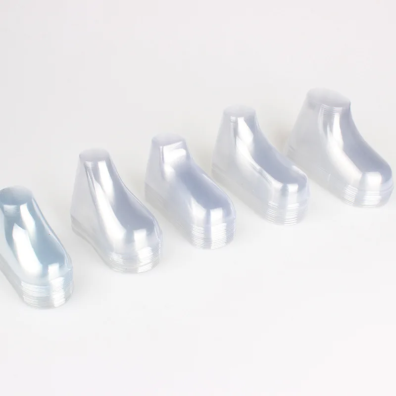 Baby Clothing Cupboard - 100pcs Clear Plastic Baby Feet Display