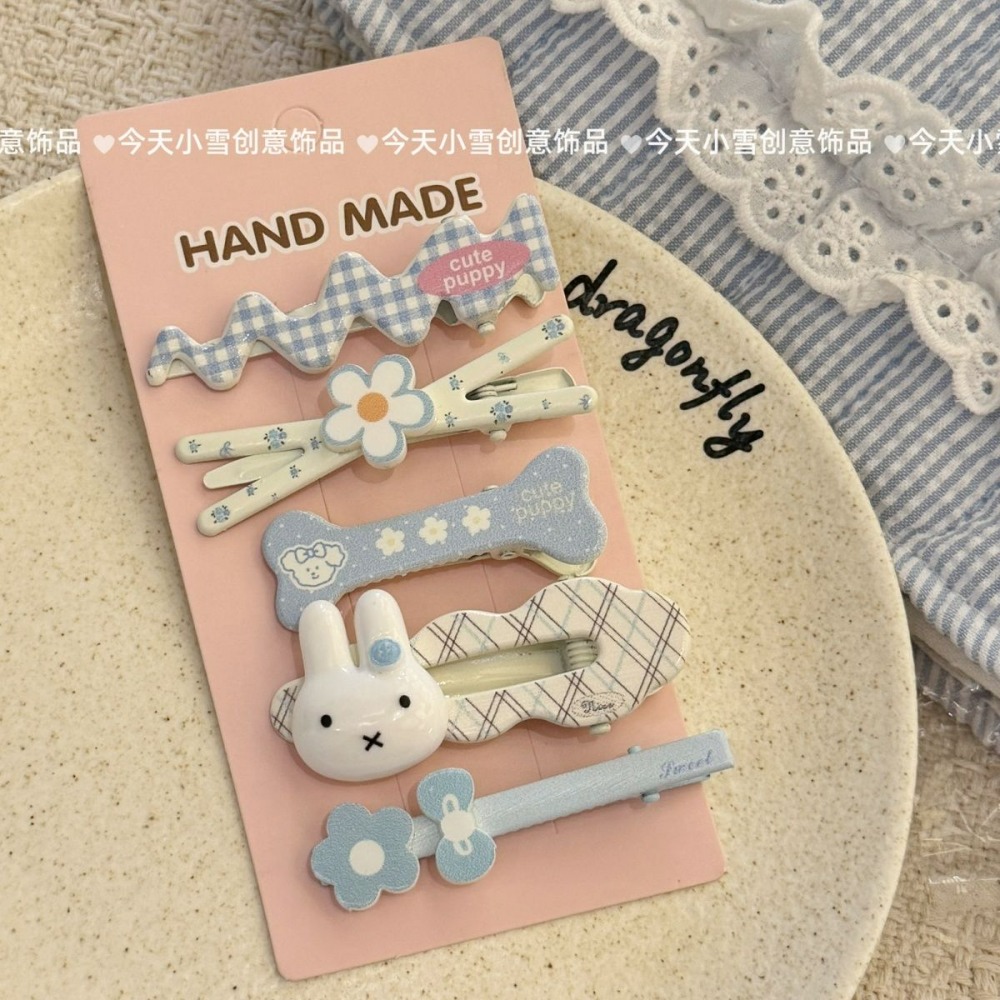 5pcs Miffy Hair Clip Cute Baby - Baby Clothing Cupboard review and price