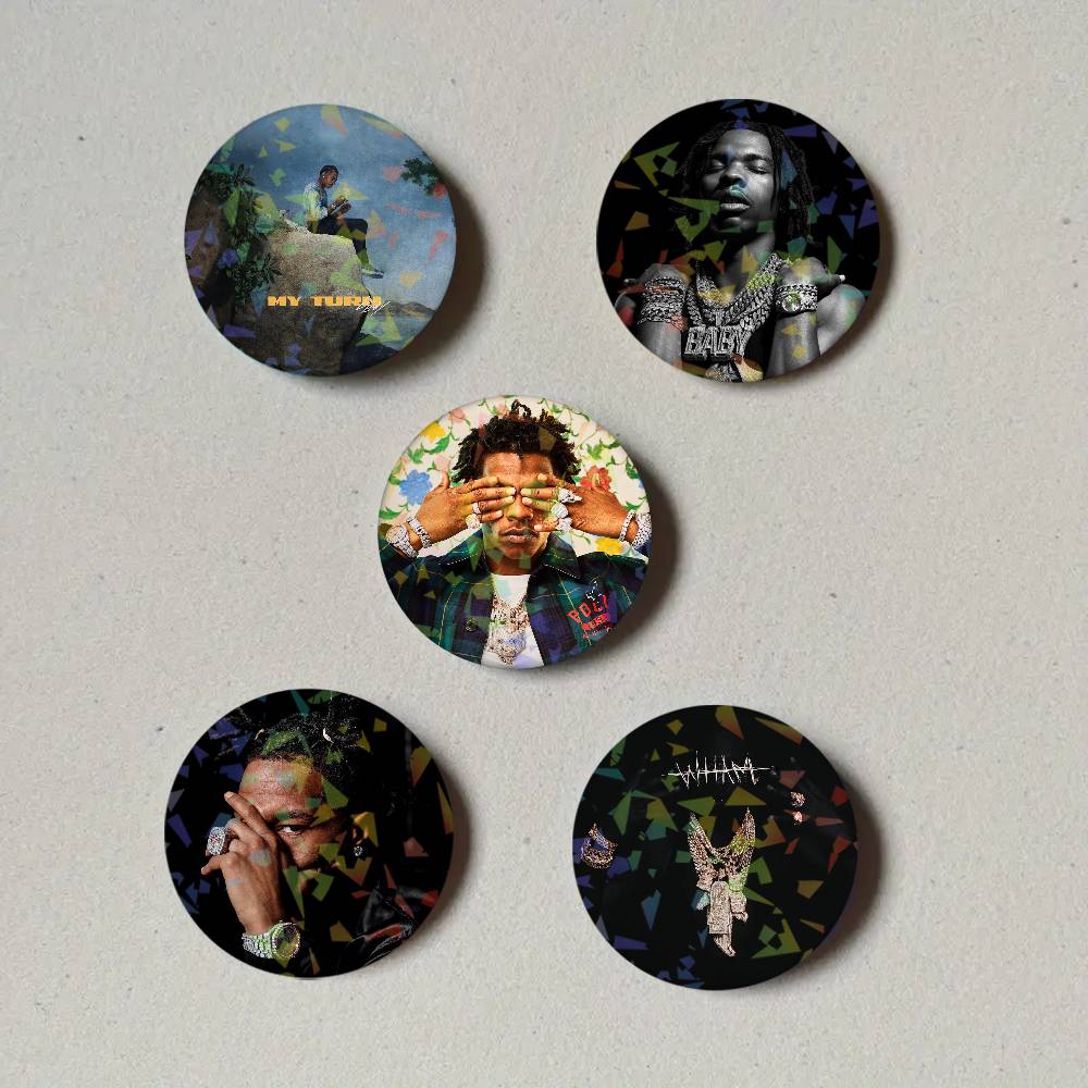 Rapper L-Lil Baby Laser Button - Baby Clothing Japan review and price