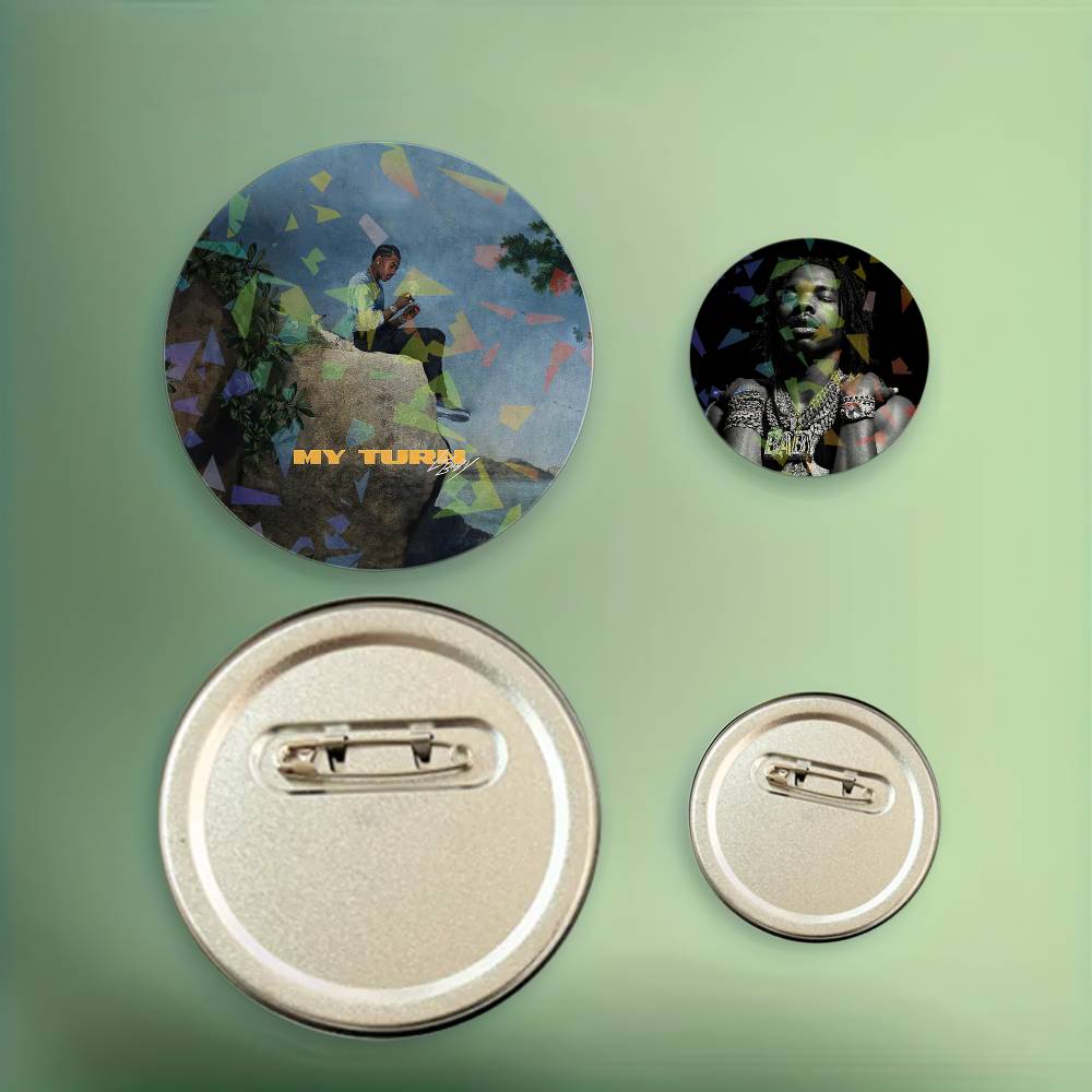 Rapper L-Lil Baby Laser Button - Baby Clothing Japan review and price