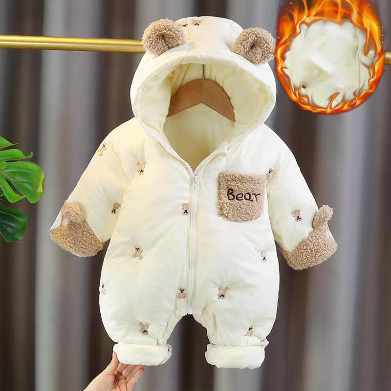 Winter Newborn Baby Romper Thi - Baby Clothing Zip review and price