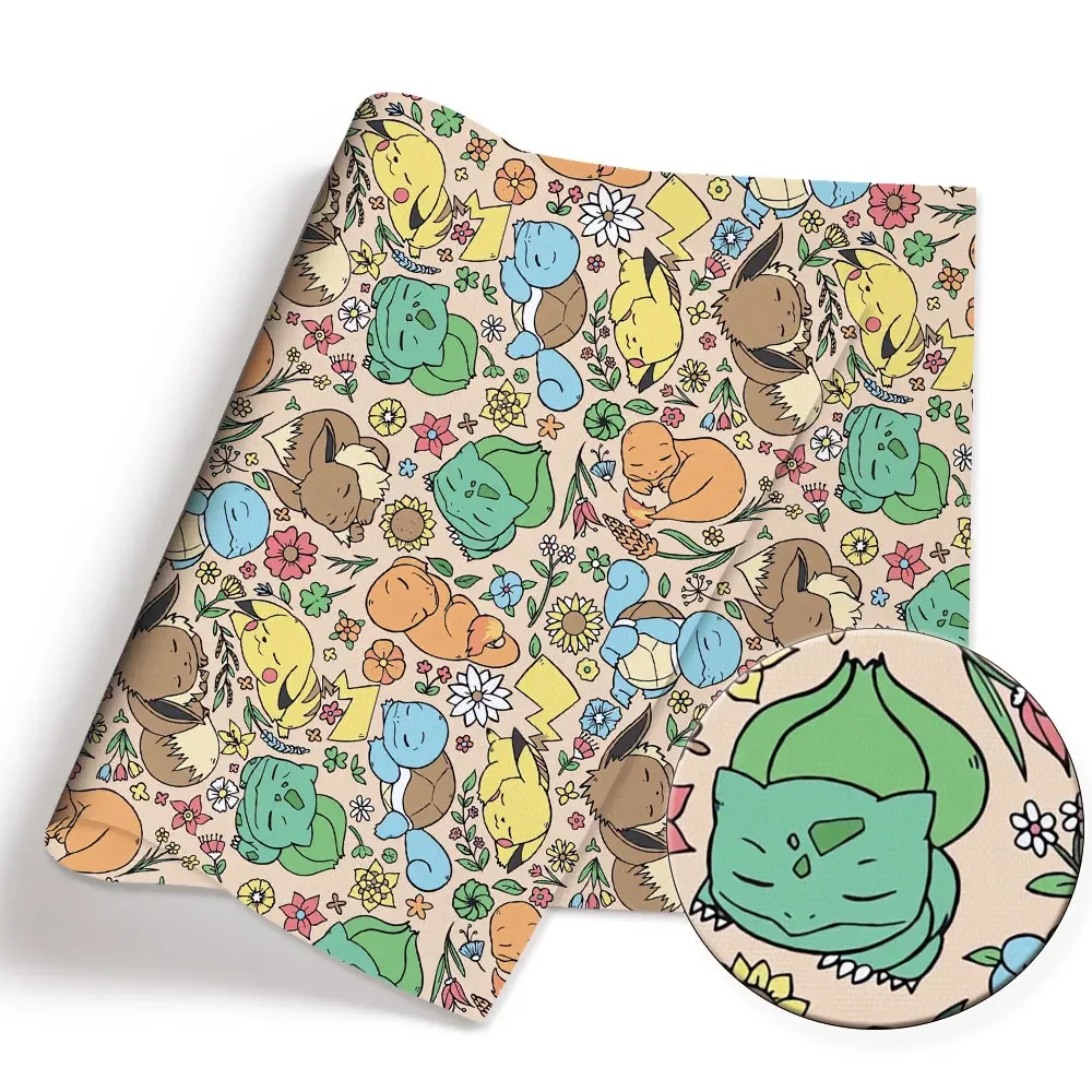 Pokemon Cartoon Fabric140*50cm - Baby Clothing Products review and price