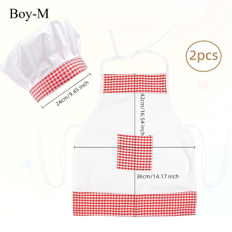 Red Gingham Baby Chef Costumes - Baby Clothing Products review and price