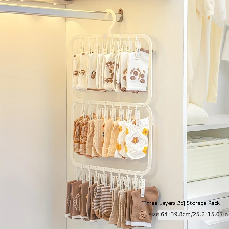 Household Multi-clip Baby Hang - Baby Clothing Hanging Rack review and price