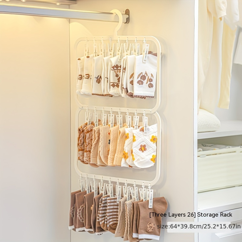 Household Multi-clip Baby Hang - Baby Clothing Hanging Rack review and price