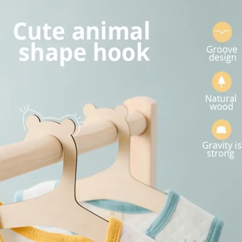 5/10pcs Baby Clothes Rack Cute - Baby Clothing Hanging Rack review and price