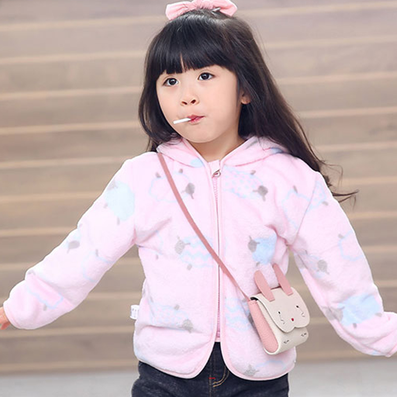 Children Flannel Jacket Autumn - Baby Clothing Zip review and price