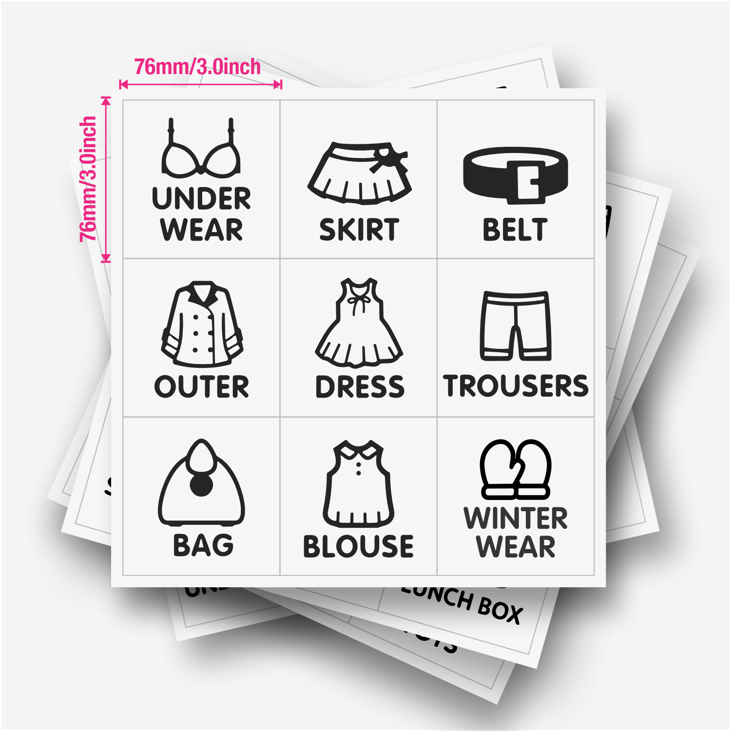 9 pcs/Sheet, Wardrobe Organize - Baby Clothing Cupboard review and price